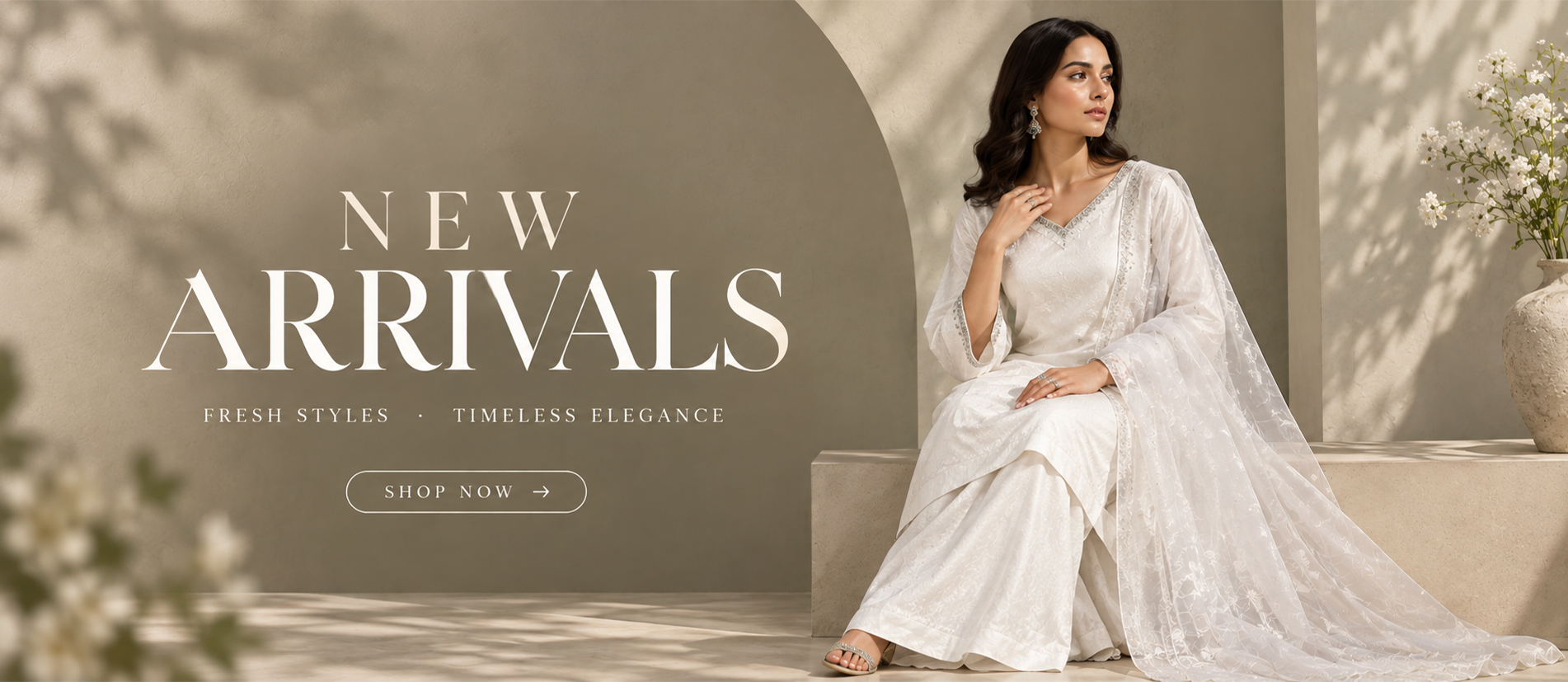 New Arrivals — fresh styles, timeless elegance. Shop now
